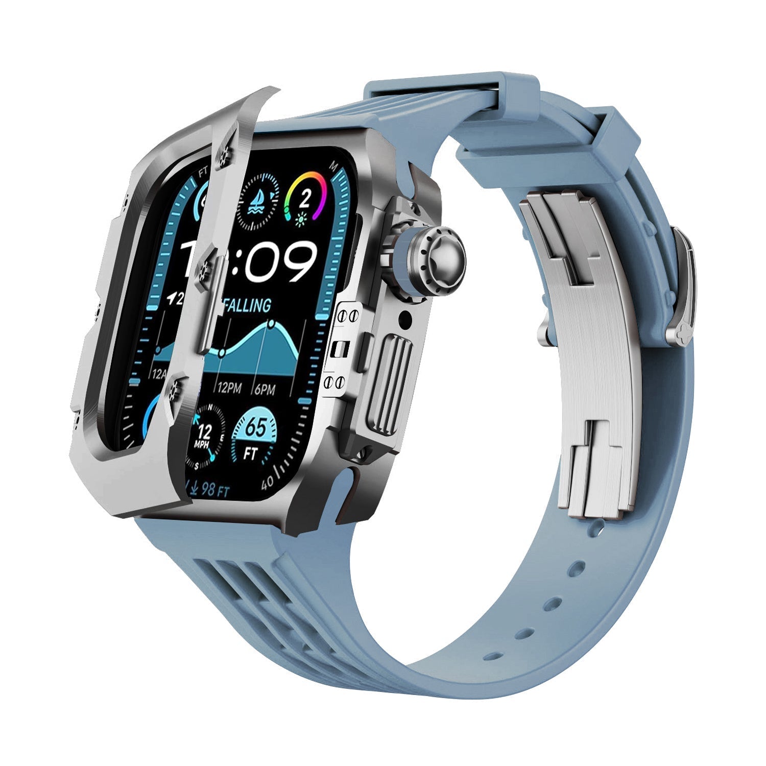 MC-Flipro Apple Watch Case - Titanium Case