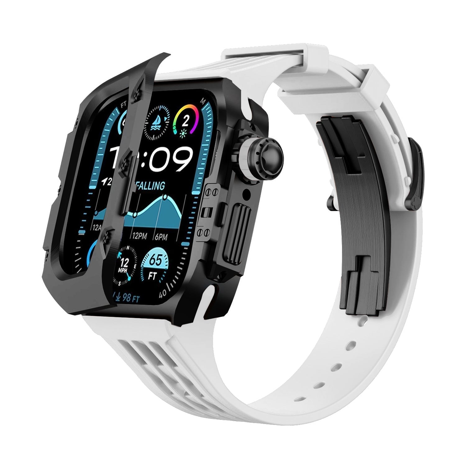 MC-Flipro Apple Watch Case - Titanium Case