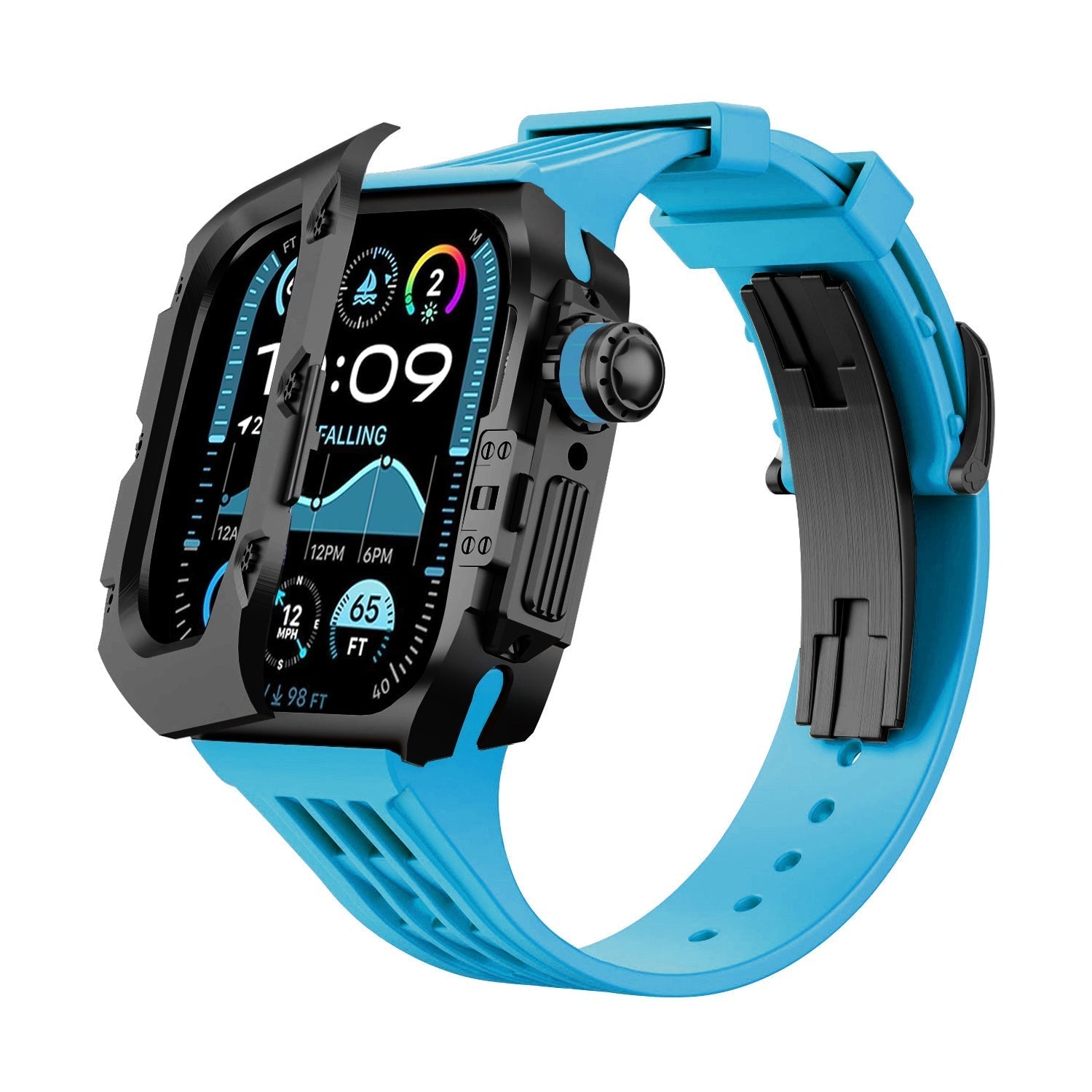 MC-Flipro Apple Watch Case - Titanium Case